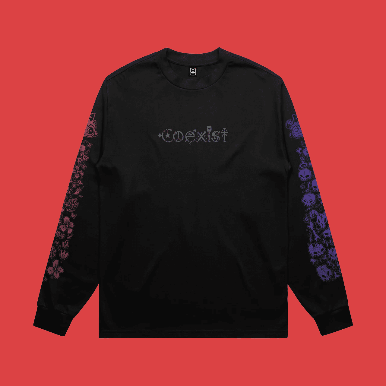 Cult of the Lamb Long Sleeve T-Shirt (Black) merchandise
