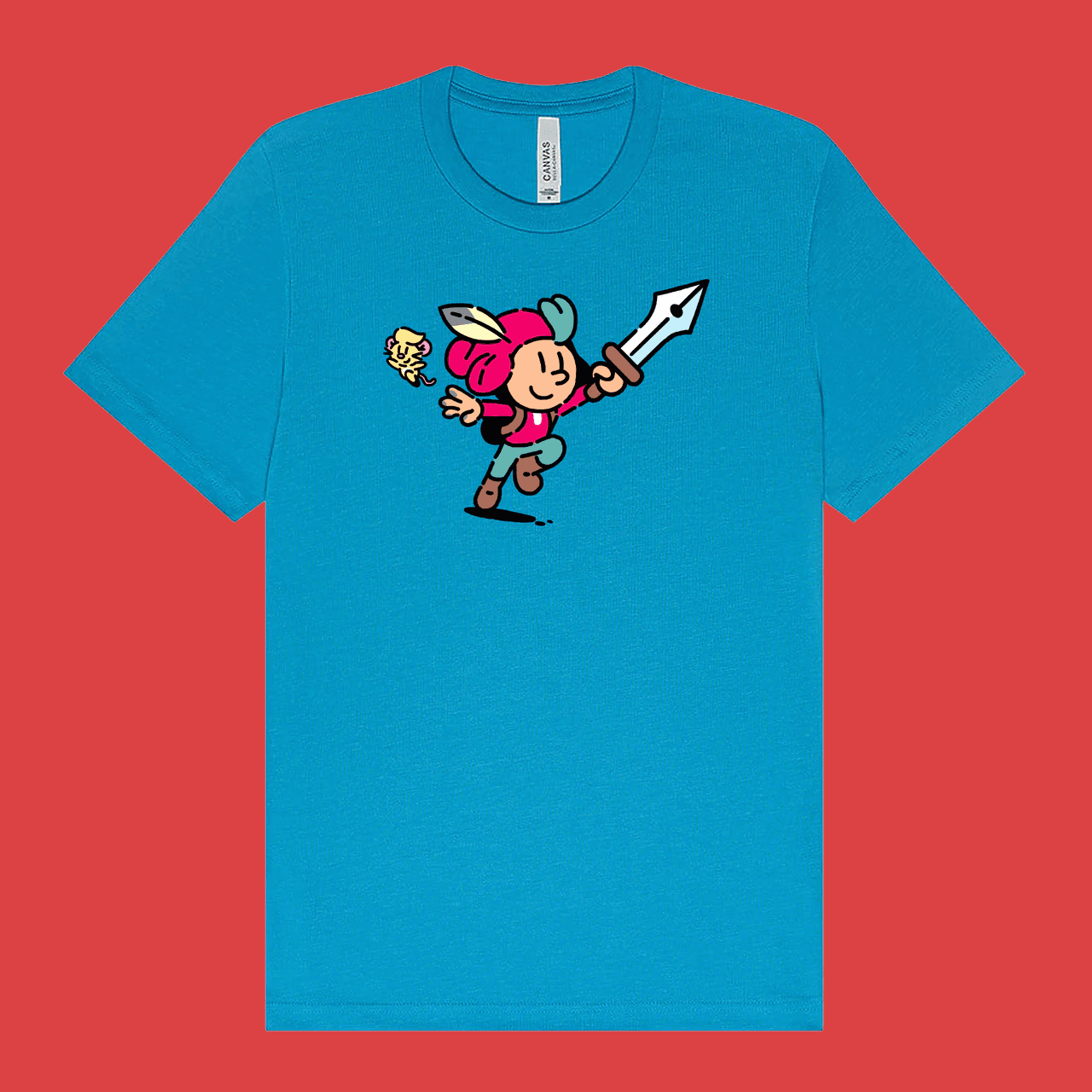 The Plucky Squire T-Shirt merchandise