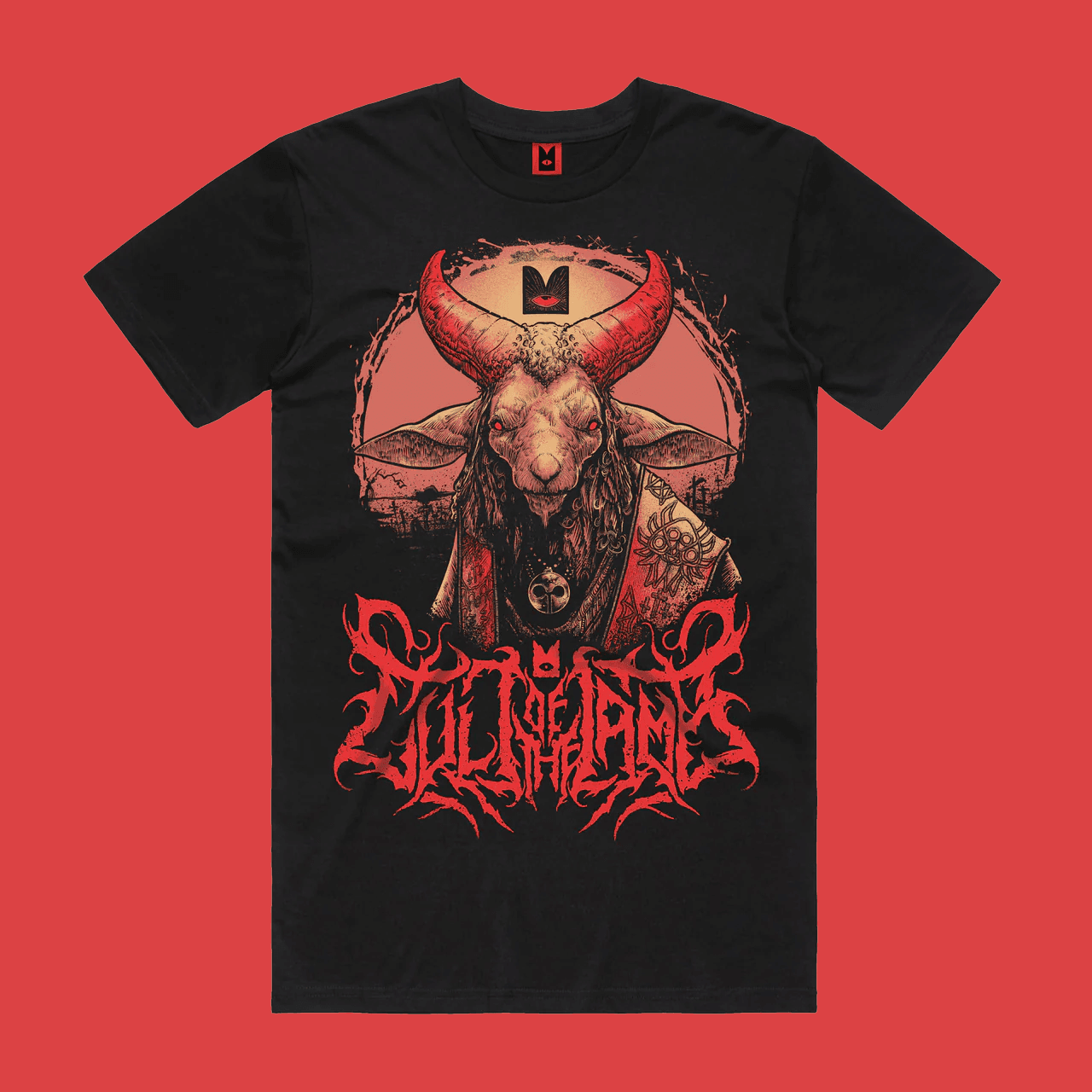 Cult of the Lamb Unholy Lamb T-Shirt (Black) merchandise