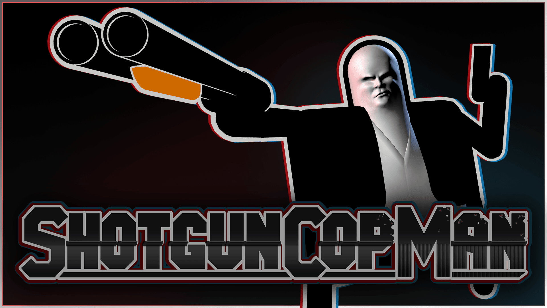 Shotgun Cop Man Key Art