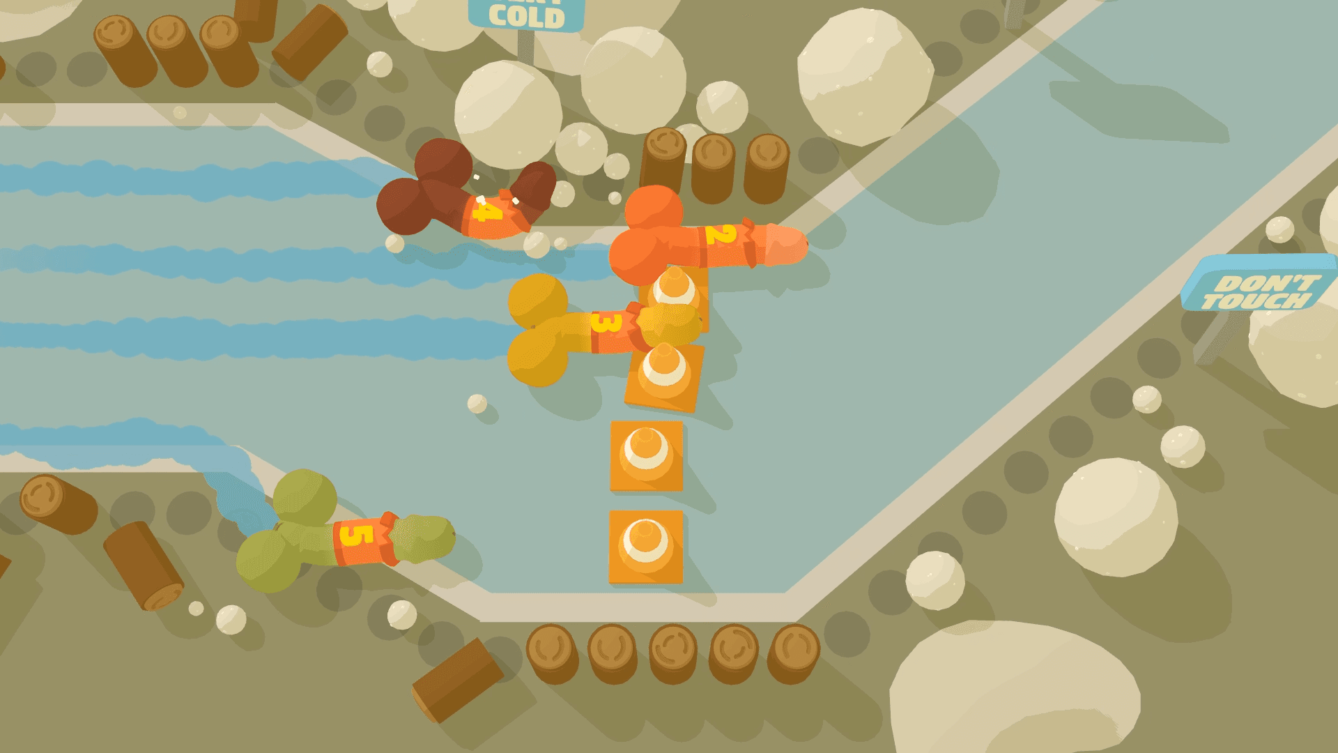 Genital Jousting - Key Art