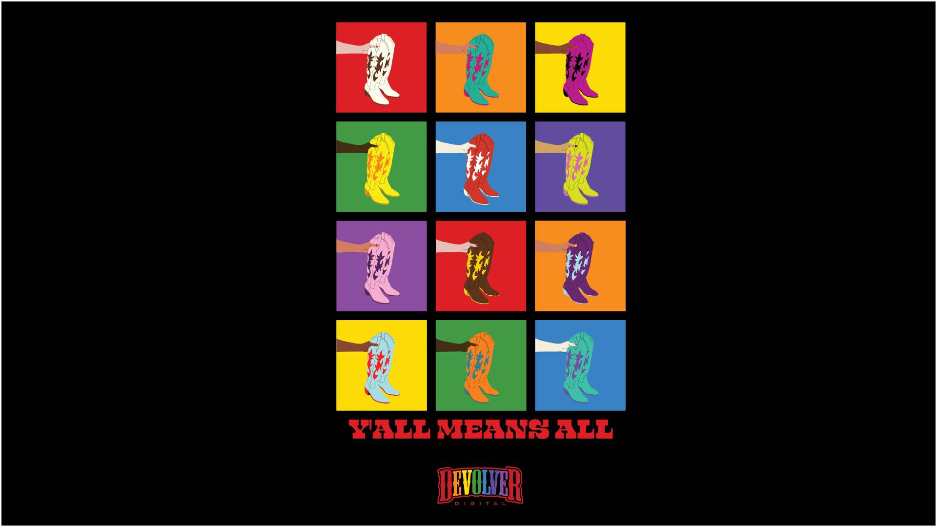 Yall Means All Logo